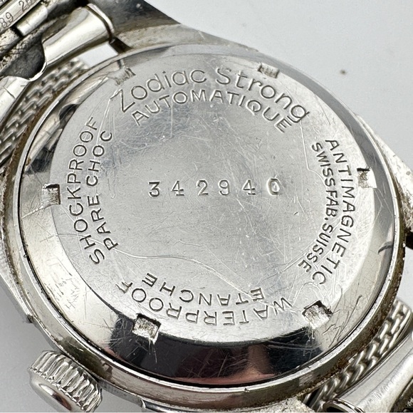 Zodiac Autographic Gentlemen’s 32mm Watch c.1950’s - Picture 5 of 7